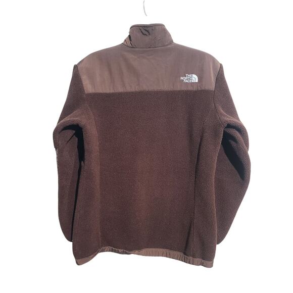The North Face Girls Denali Full-Zip Fleece Jacket XL Brown GUC AC9Q - Picture 2 of 4